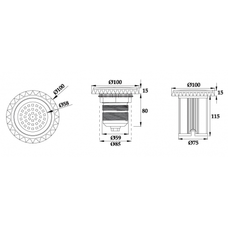 Lampa basenowa LED PHJ-FC-PC99-2  5 Watt, dowolny kolor+ RGB